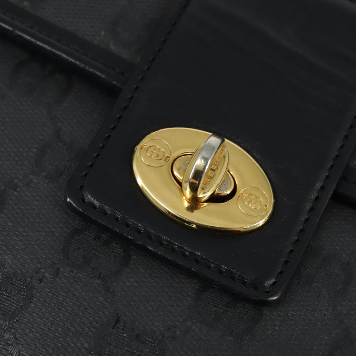 GUCCI GG Canvas Hand Bag 2way Beige Gold 000 46 0274 Auth 148816