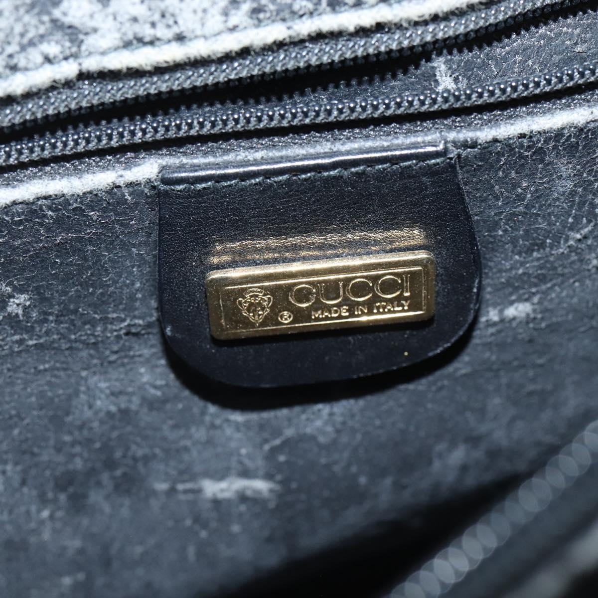 GUCCI GG Canvas Hand Bag 2way Beige Gold 000 46 0274 Auth 148816