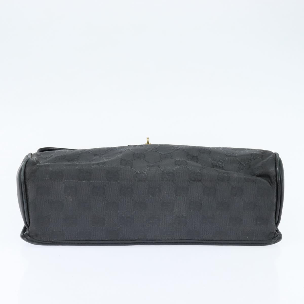 GUCCI GG Canvas Hand Bag 2way Beige Gold 000 46 0274 Auth 148816