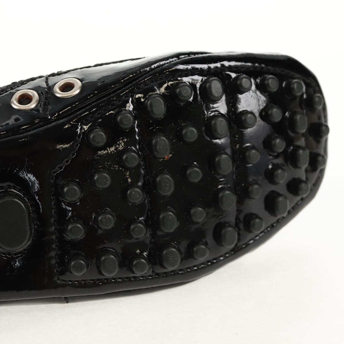 Christian Dior Baby Shoes Trotter Canvas Black Auth 148885V