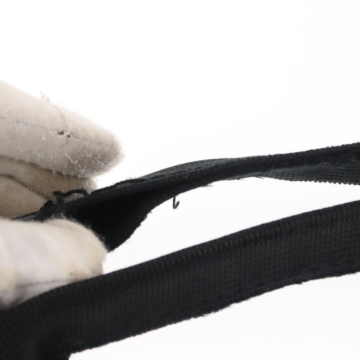 SAINT LAURENT Tote Bag Corduroy Navy Gold 148884 Auth 148894