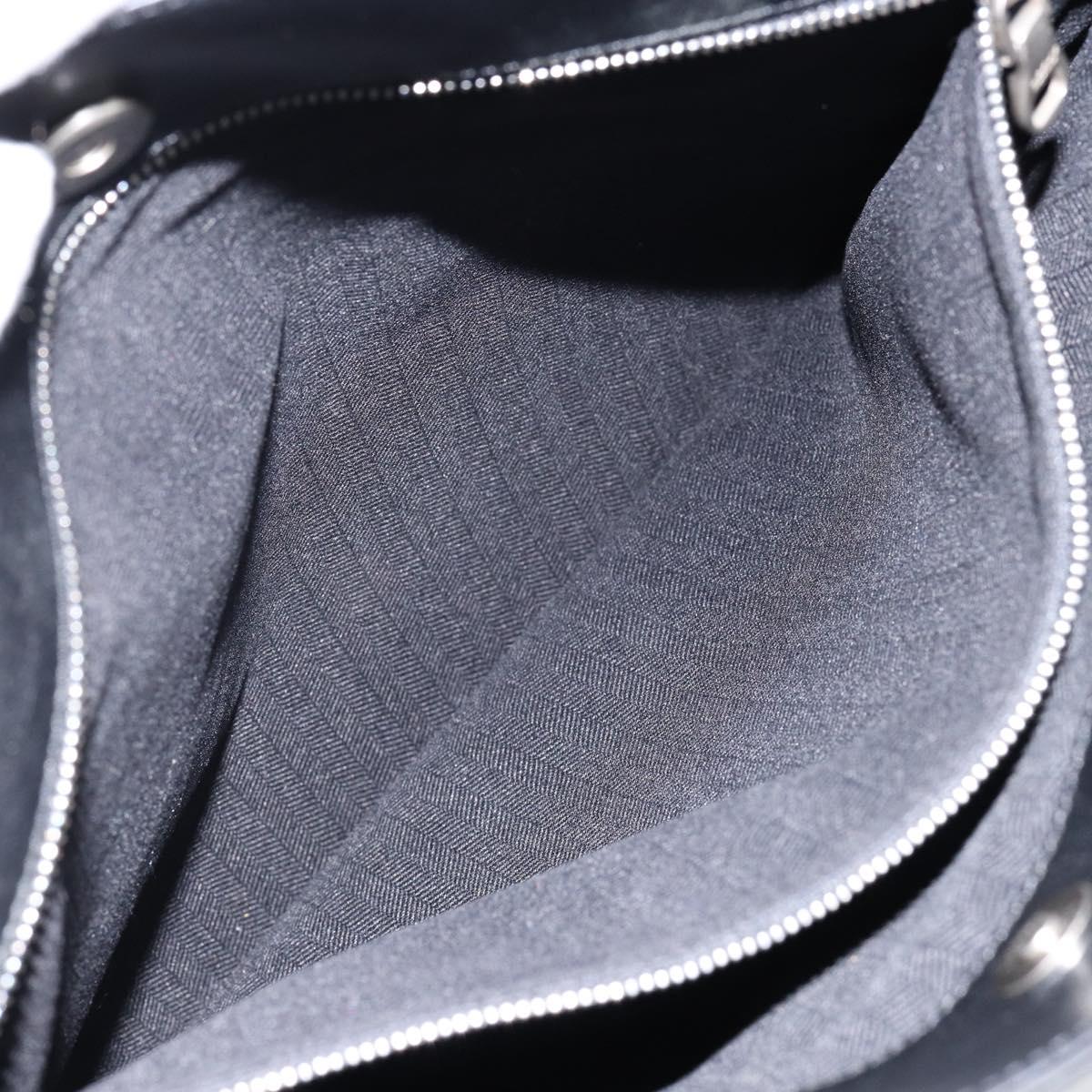 LOEWE Anagram Tote Bag Leather Black Auth 148909