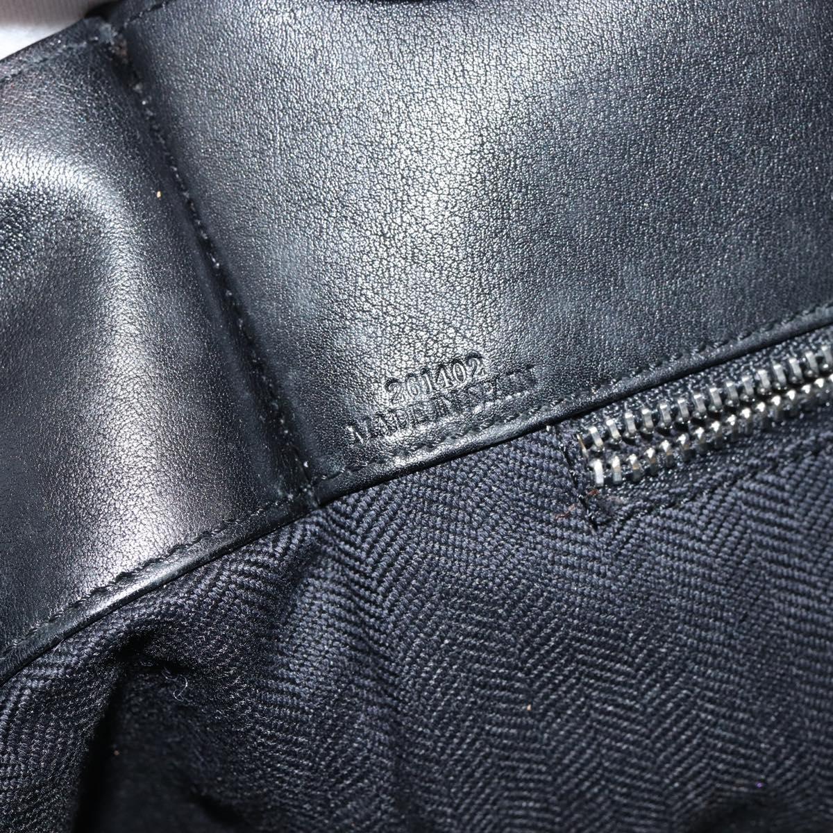 LOEWE Anagram Tote Bag Leather Black Auth 148909