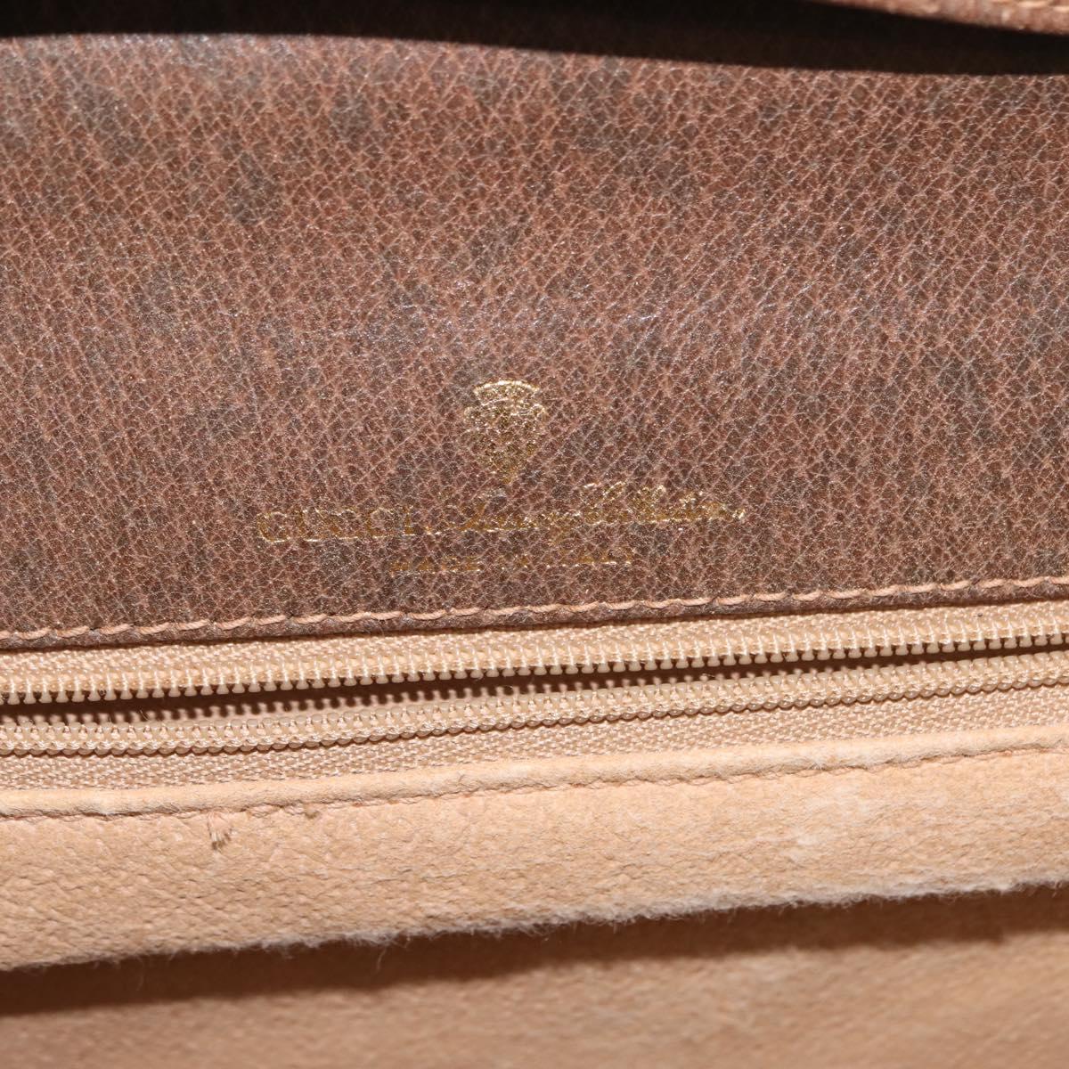 GUCCI GG Supreme Web Sherry Line Shoulder Bag PVC Beige 66 001 4461 Auth 148936