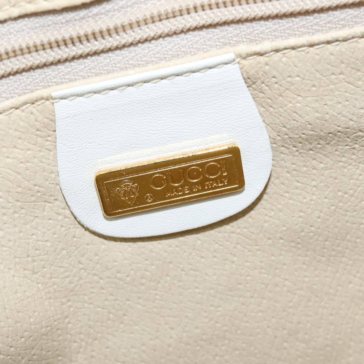 GUCCI Flora Shoulder Bag Canvas Beige Gold 004 92 0230 Auth 148945