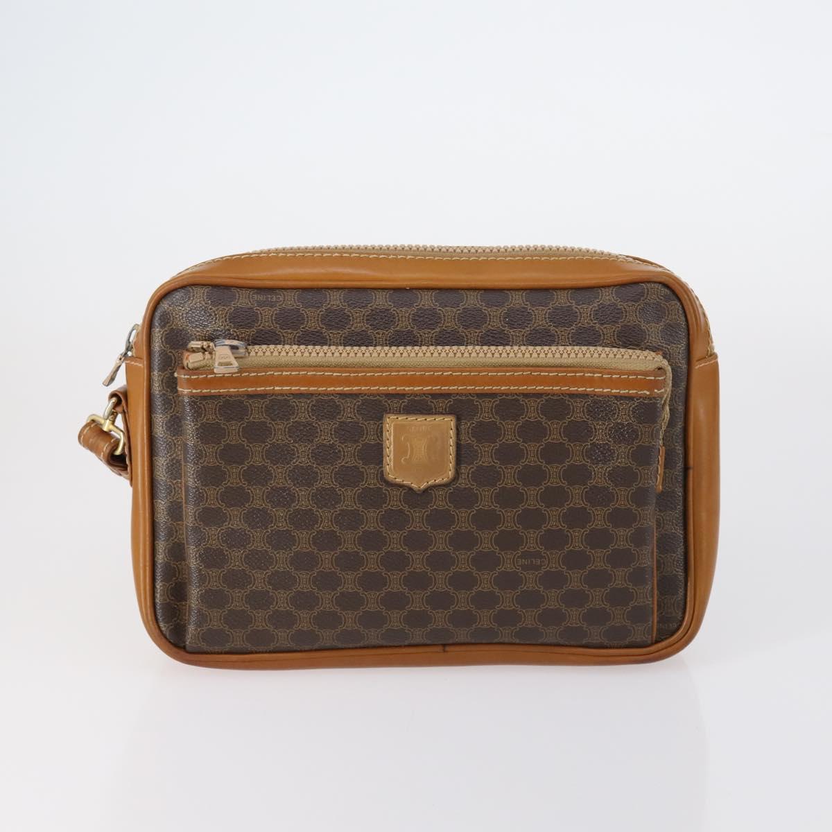 CELINE Fendi Gucci Cartier Macadam Canvas Pouch Leather 8Set Blue Auth 148967