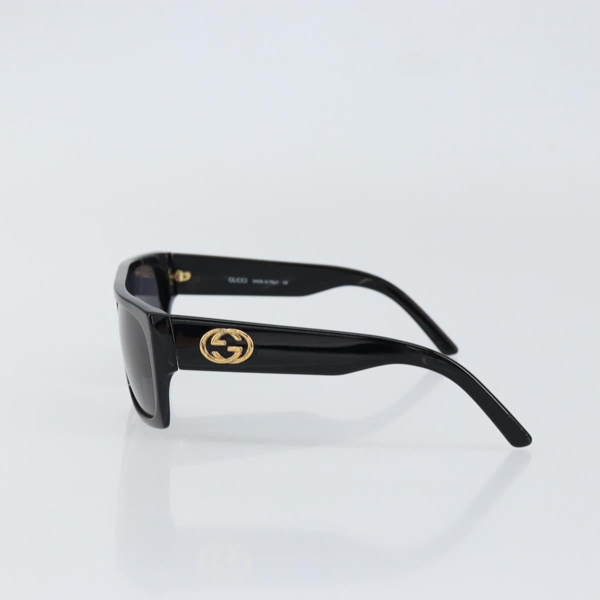 GUCCI Sunglasses plastic Black Auth 148975
