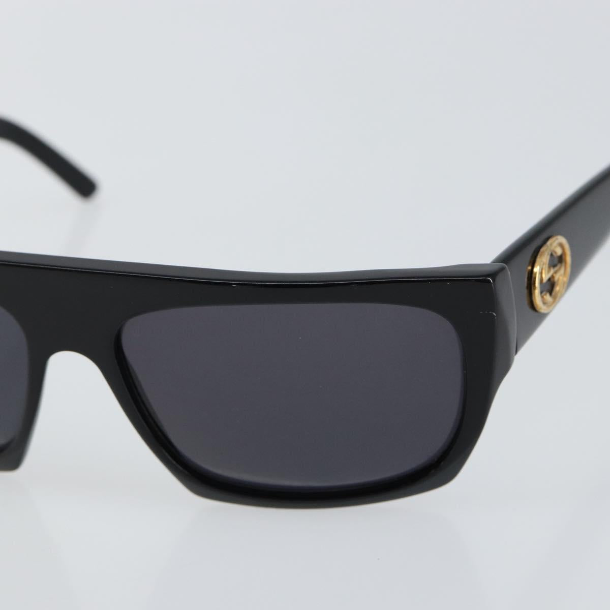 GUCCI Sunglasses plastic Black Auth 148975
