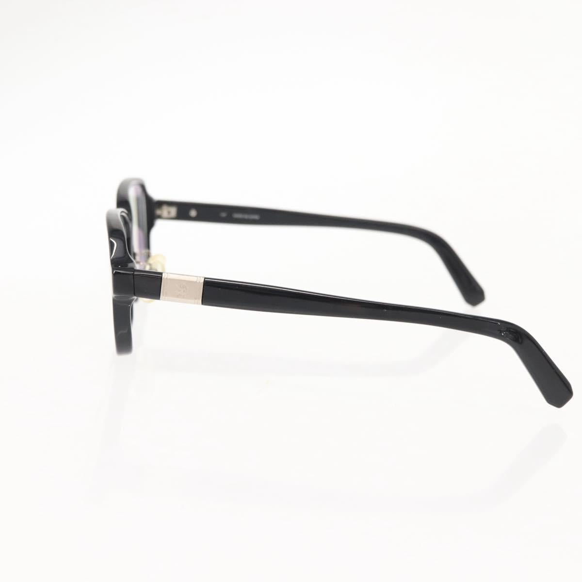 GIVENCHY POLICE Dunhill ANNA SUI Glasses plastic 6 Set Black Silver Auth 148982