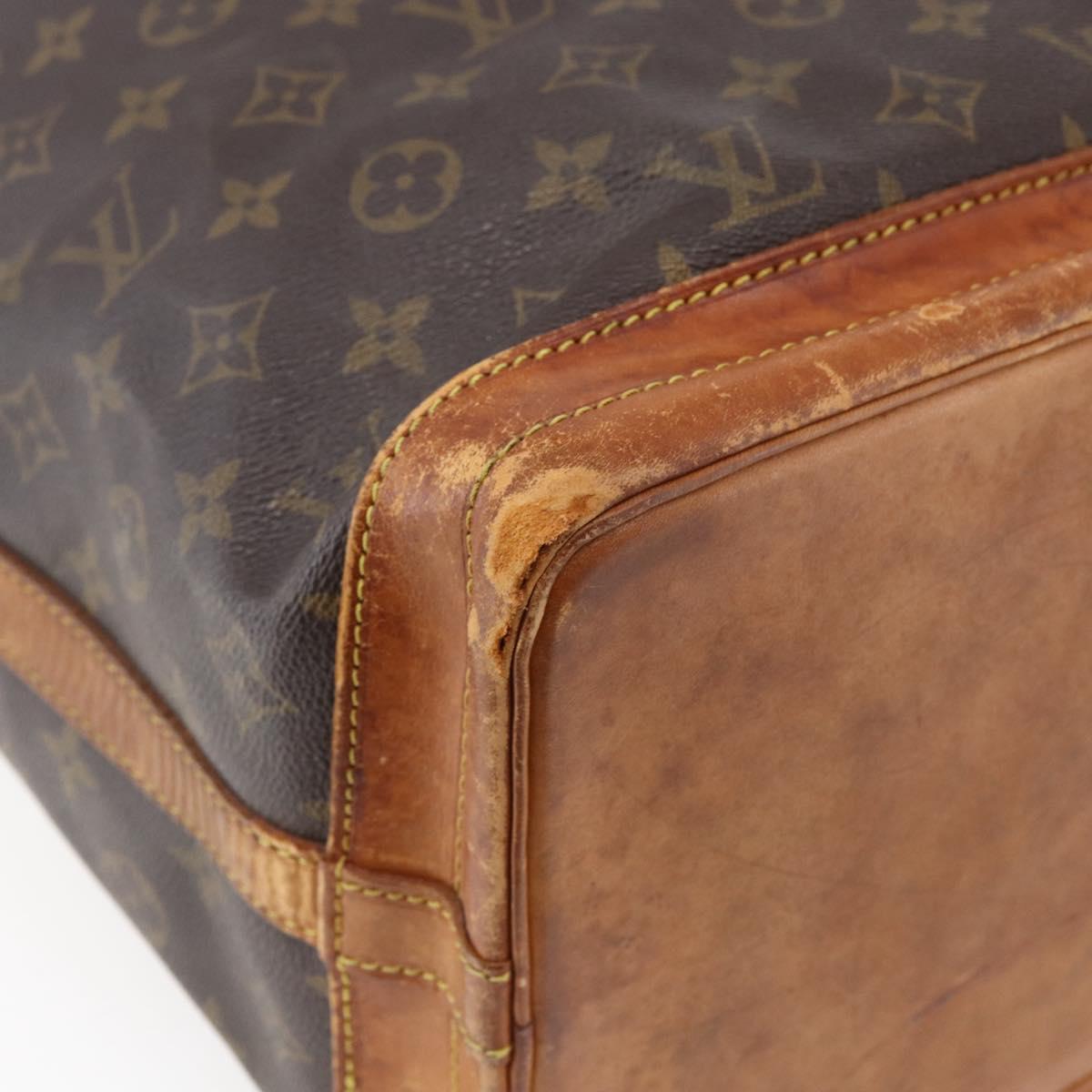 LOUIS VUITTON Monogram Noe Shoulder Bag M42224 LV Auth 149030
