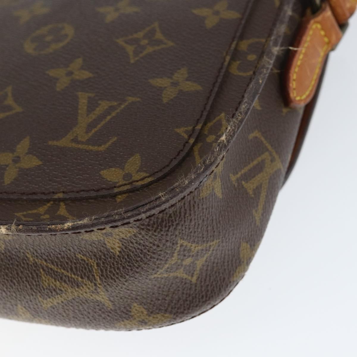 LOUIS VUITTON Monogram Saint Cloud PM Shoulder Bag M51244 LV Auth 149031