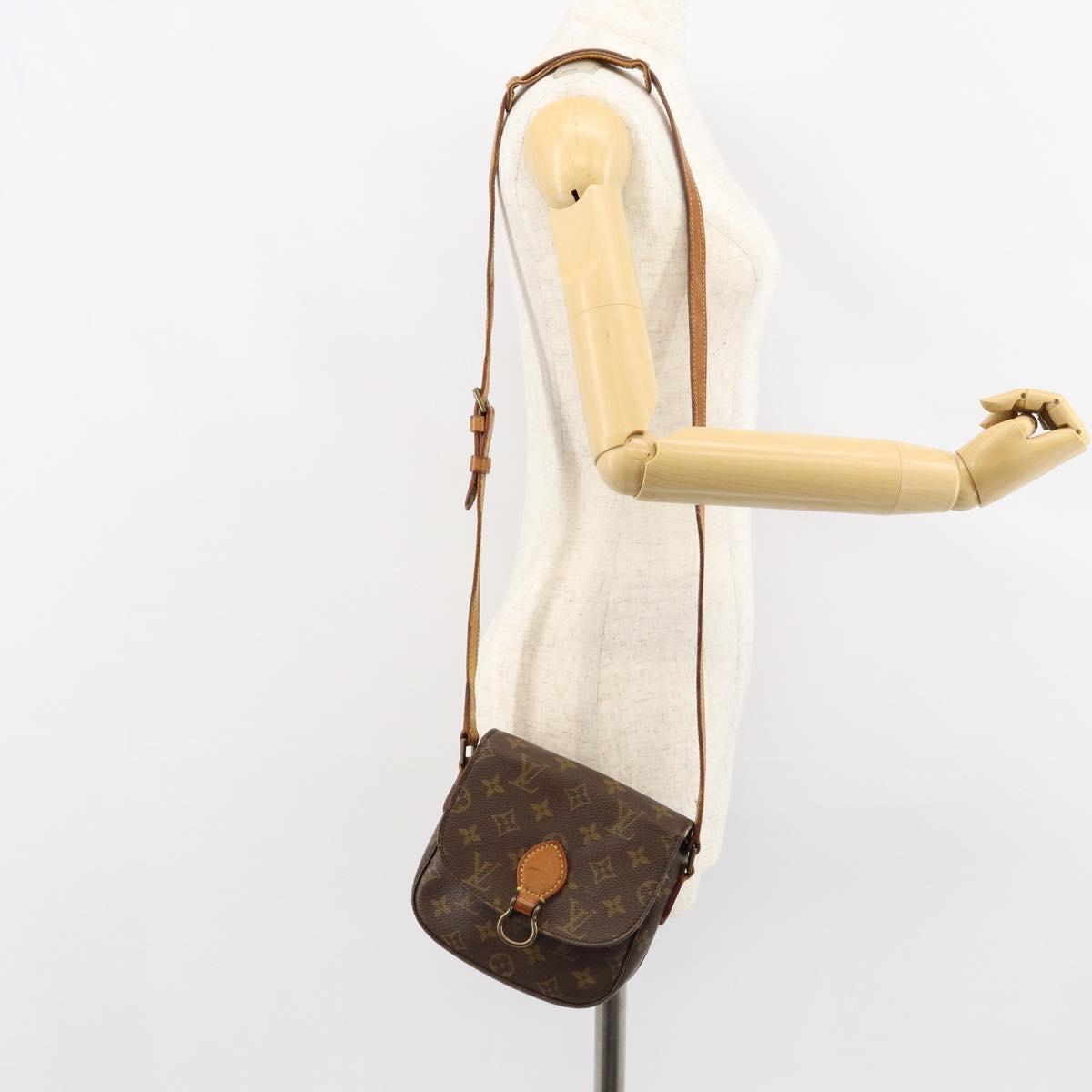 LOUIS VUITTON Monogram Saint Cloud PM Shoulder Bag M51244 LV Auth 149031