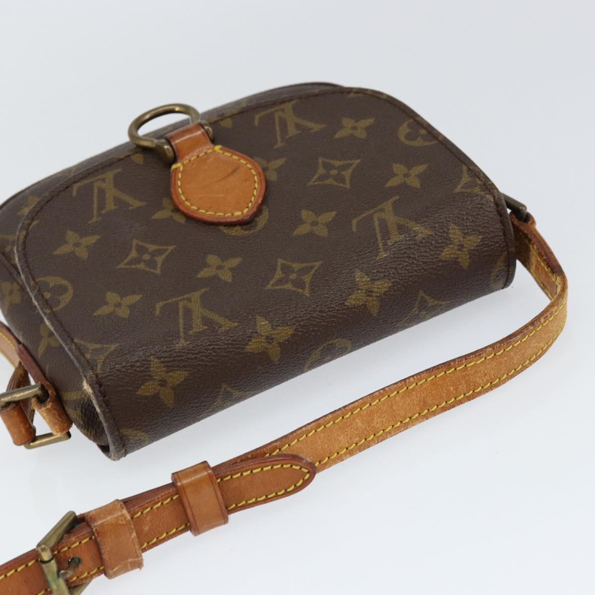 LOUIS VUITTON Monogram Saint Cloud PM Shoulder Bag M51244 LV Auth 149031