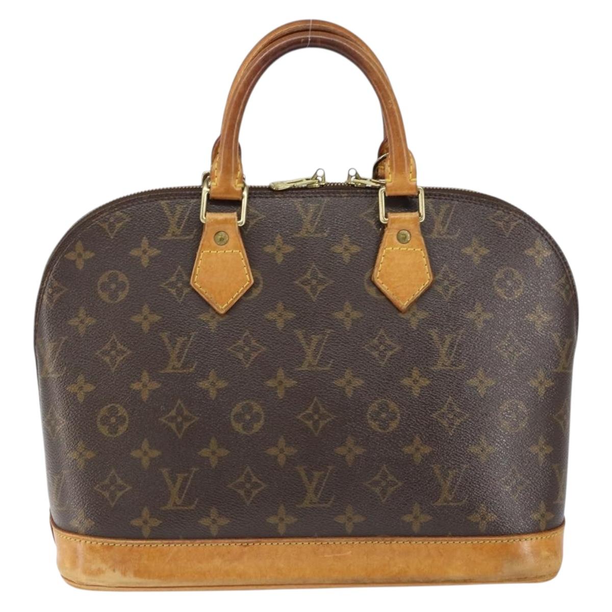 LOUIS VUITTON Monogram Alma Hand Bag M51130 LV Auth 149033