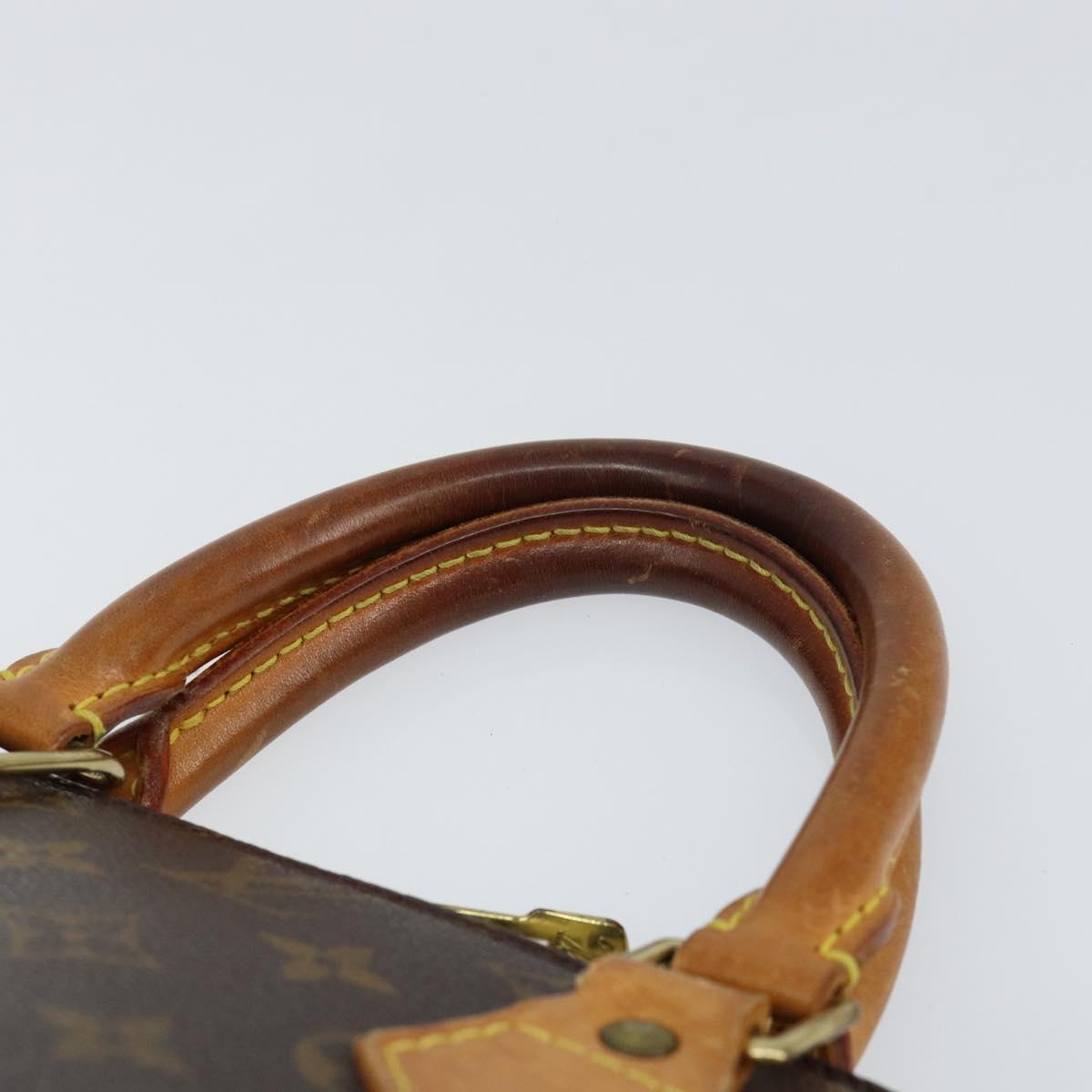 LOUIS VUITTON Monogram Alma Hand Bag M51130 LV Auth 149033