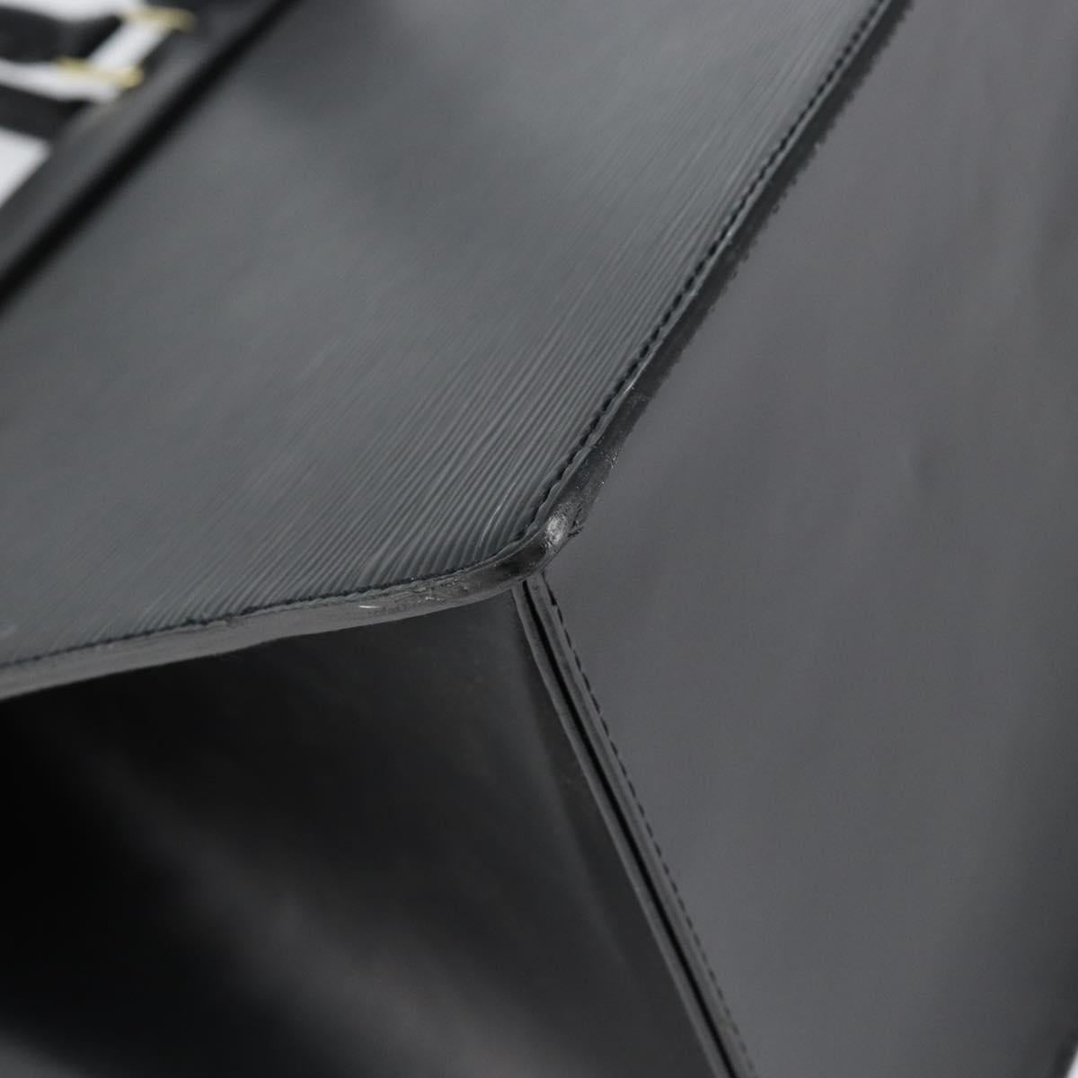 LOUIS VUITTON Epi Riviera Hand Bag Noir Black M48182 LV Auth 149037