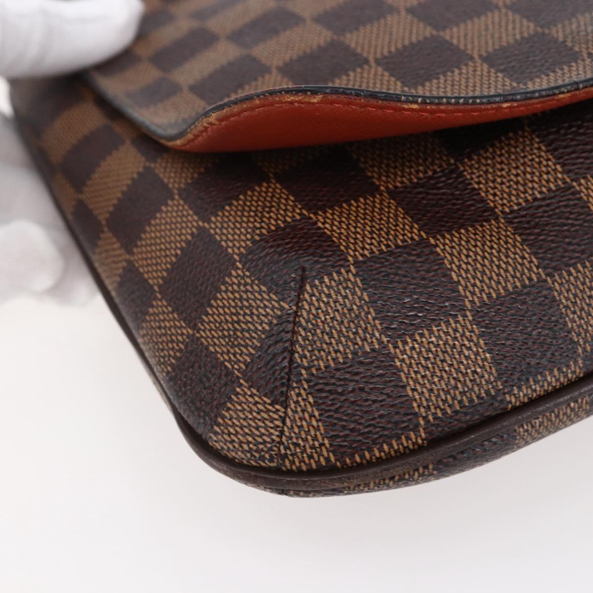 LOUIS VUITTON Damier Ebene Musette Salsa Long Shoulder Bag N51300 Auth 149039