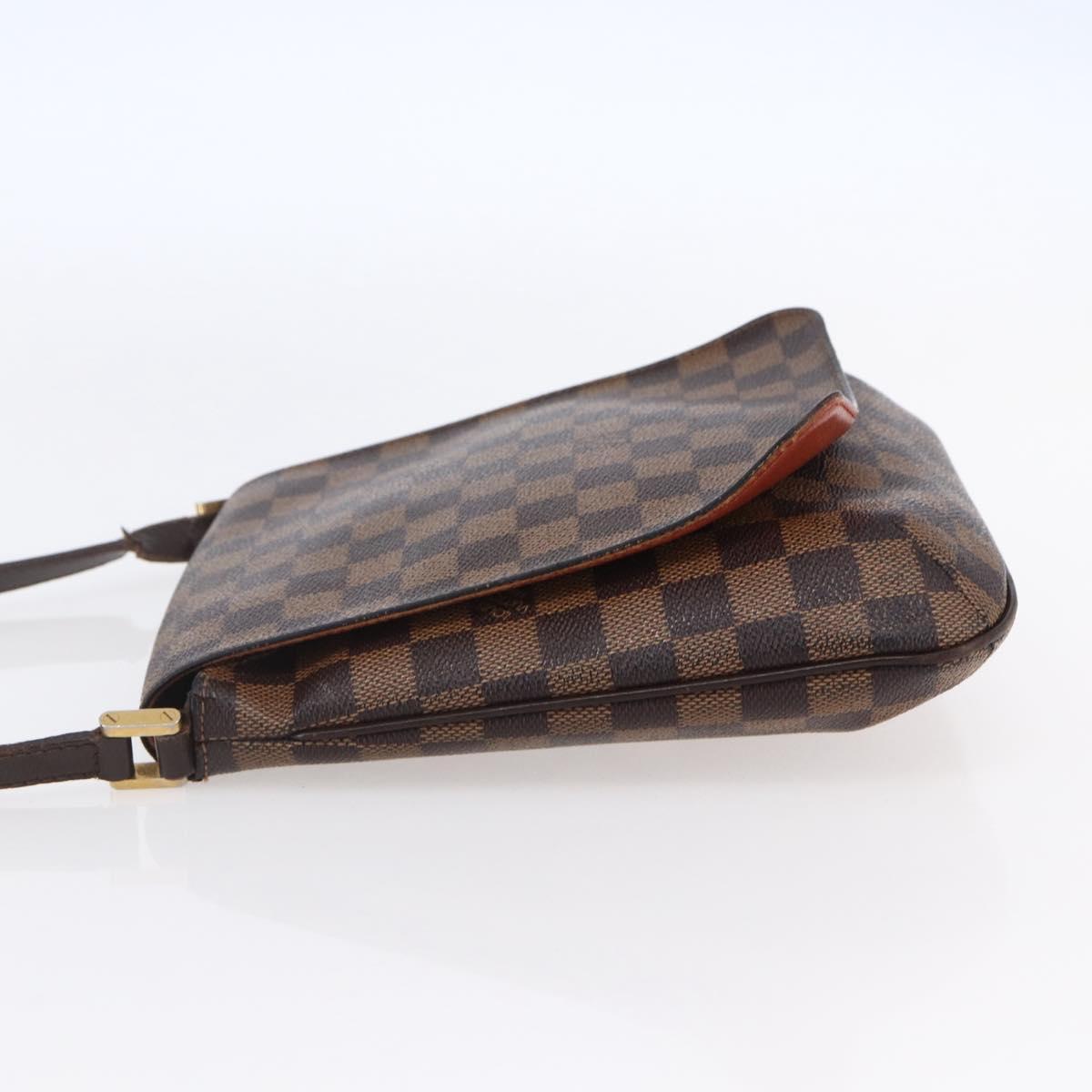 LOUIS VUITTON Damier Ebene Musette Salsa Long Shoulder Bag N51300 Auth 149039