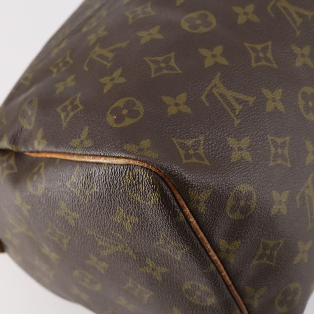 LOUIS VUITTON Monogram Speedy 35 Hand Bag M41524 LV Auth 149049