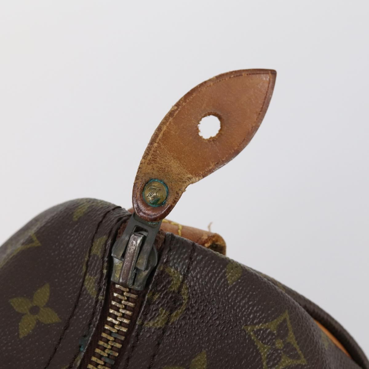 LOUIS VUITTON Monogram Speedy 35 Hand Bag M41524 LV Auth 149049