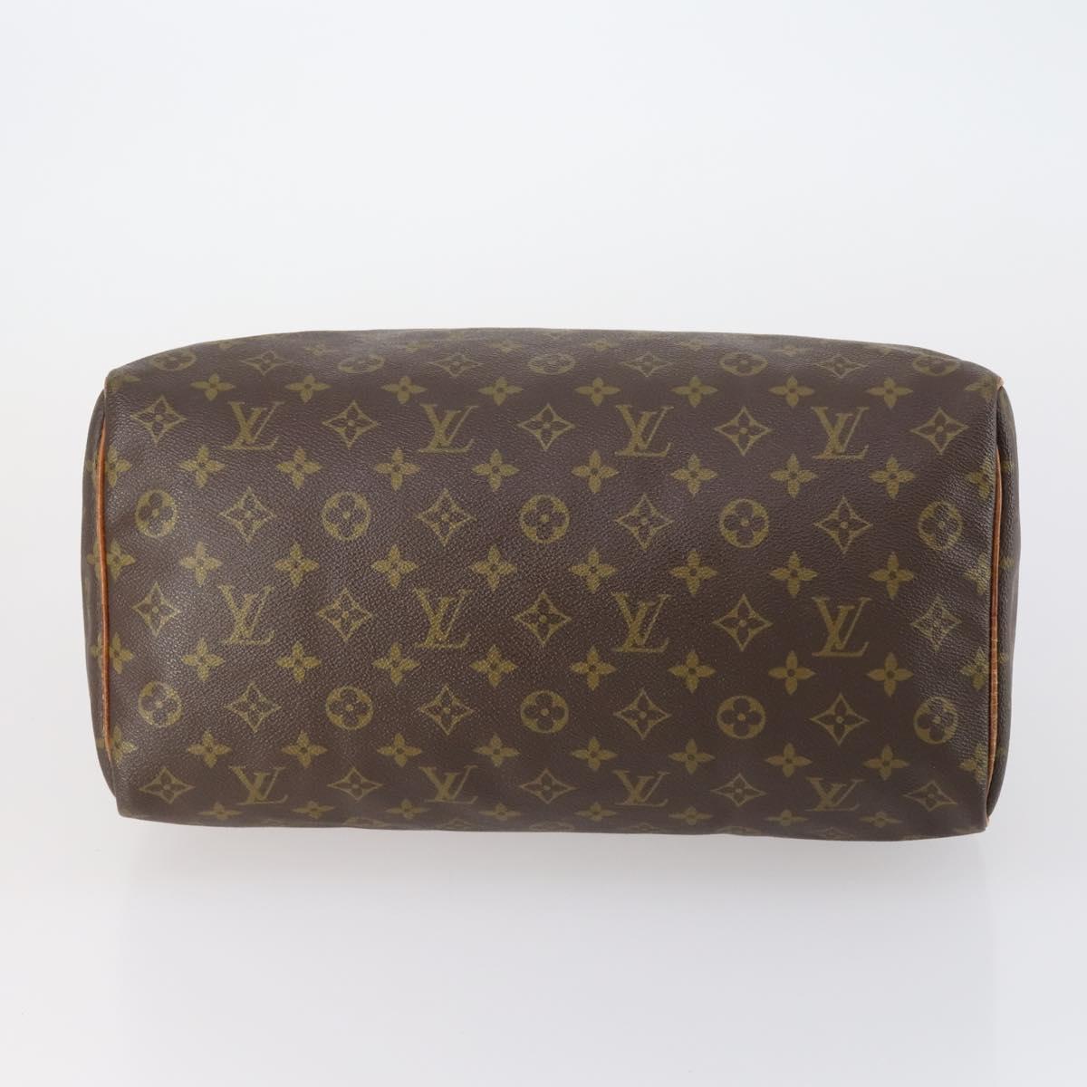 LOUIS VUITTON Monogram Speedy 35 Hand Bag M41524 LV Auth 149049