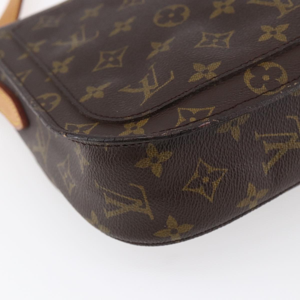 LOUIS VUITTON Monogram Saint Cloud GM Shoulder Bag M51242 LV Auth 149052