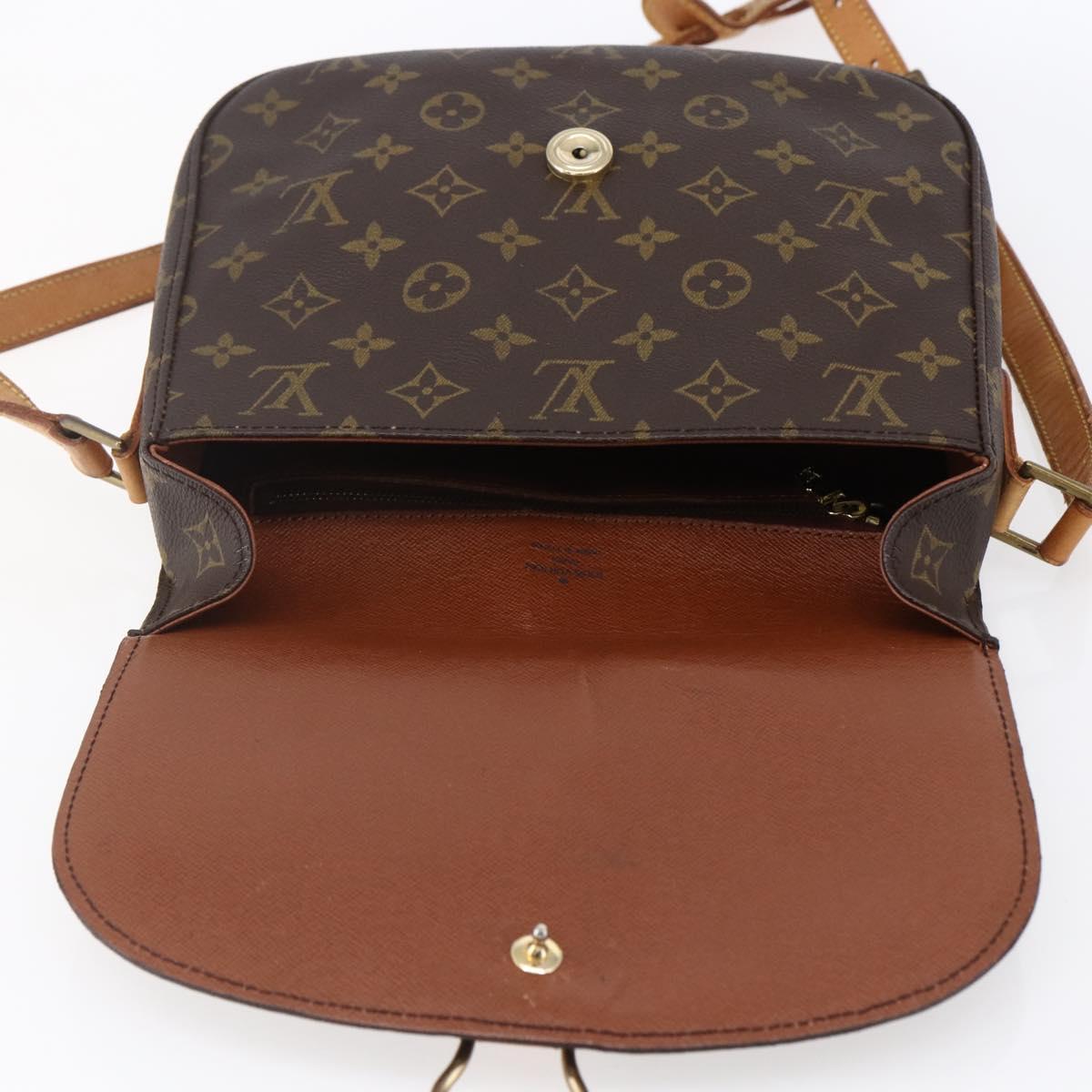 LOUIS VUITTON Monogram Saint Cloud GM Shoulder Bag M51242 LV Auth 149052