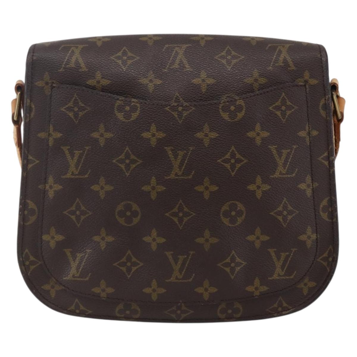 LOUIS VUITTON Monogram Saint Cloud GM Shoulder Bag M51242 LV Auth 149052