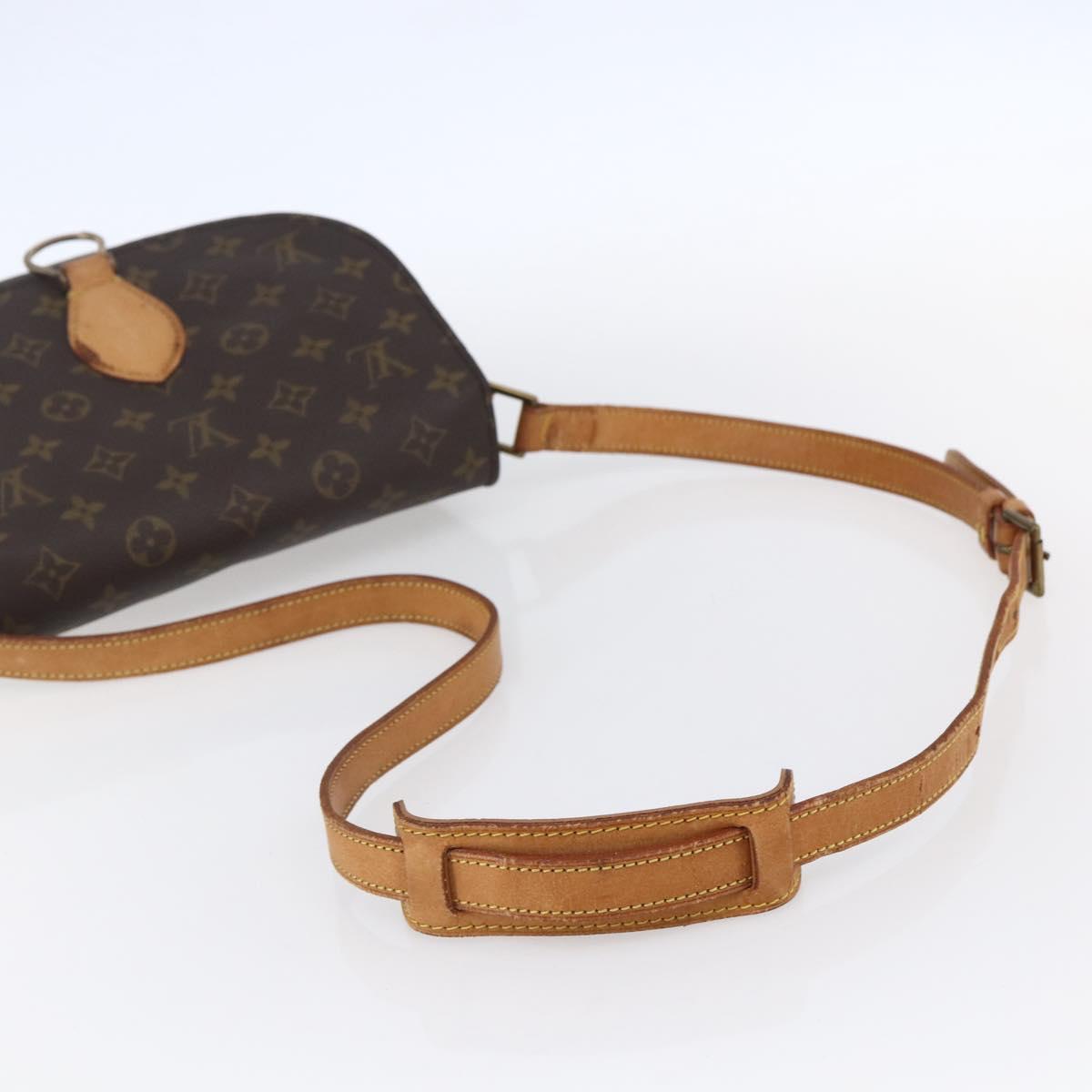 LOUIS VUITTON Monogram Saint Cloud GM Shoulder Bag M51242 LV Auth 149052