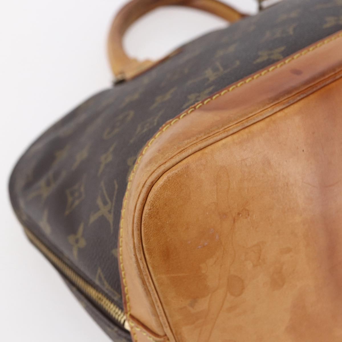 LOUIS VUITTON Monogram Alma Hand Bag M51130 LV Auth 149069