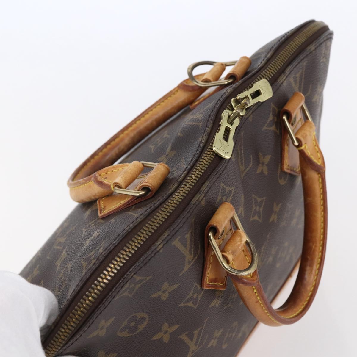 LOUIS VUITTON Monogram Alma Hand Bag M51130 LV Auth 149069