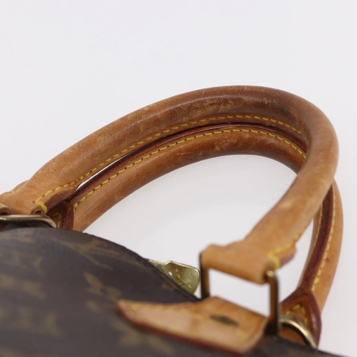 LOUIS VUITTON Monogram Alma Hand Bag M51130 LV Auth 149069
