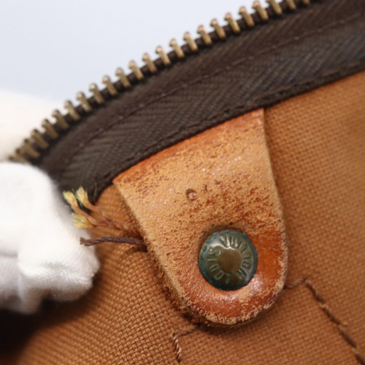 LOUIS VUITTON Monogram Speedy 30 Hand Bag M41526 LV Auth 149076