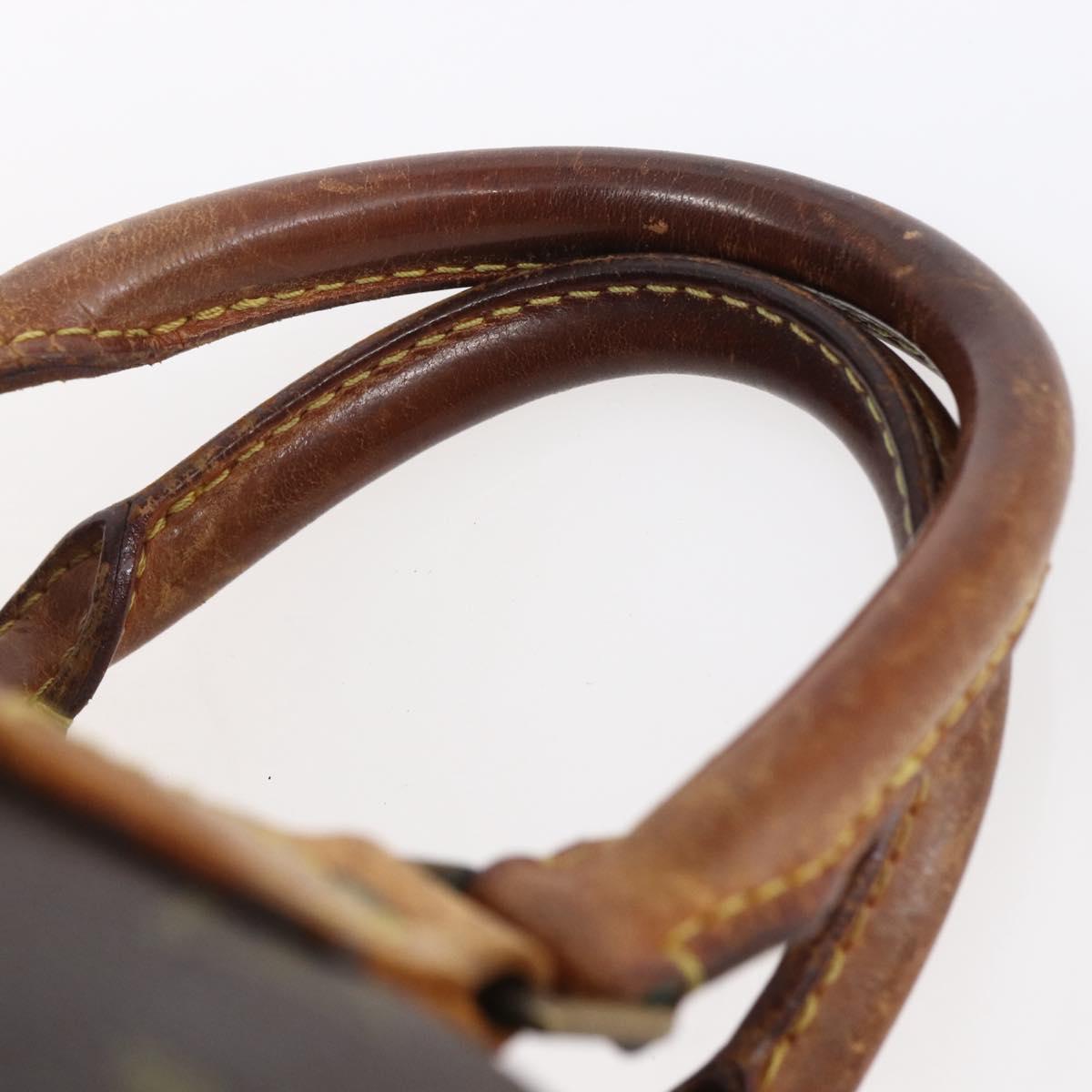 LOUIS VUITTON Monogram Speedy 30 Hand Bag M41526 LV Auth 149076