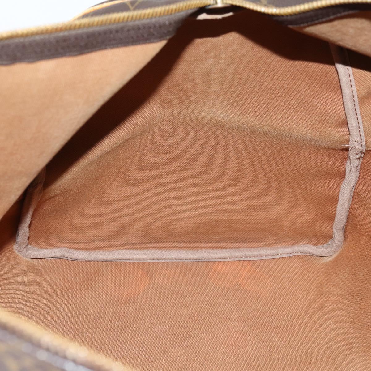 LOUIS VUITTON Monogram Keepall 55 Boston Bag M41424 LV Auth 149077