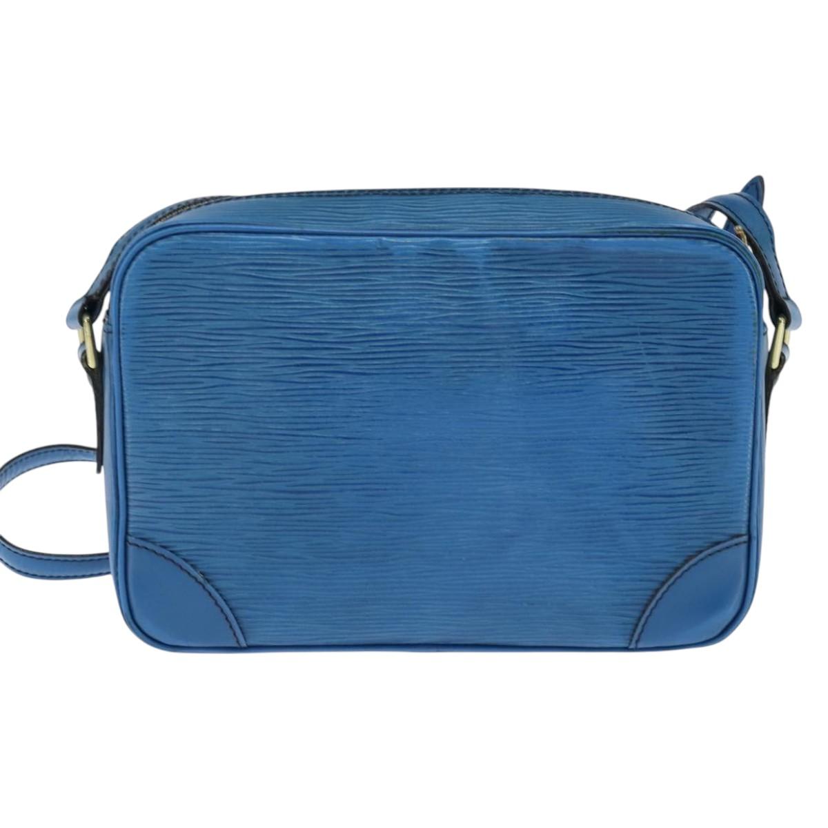 LOUIS VUITTON Epi Trocadero 23 Shoulder Bag Blue M52305 LV Auth 149081