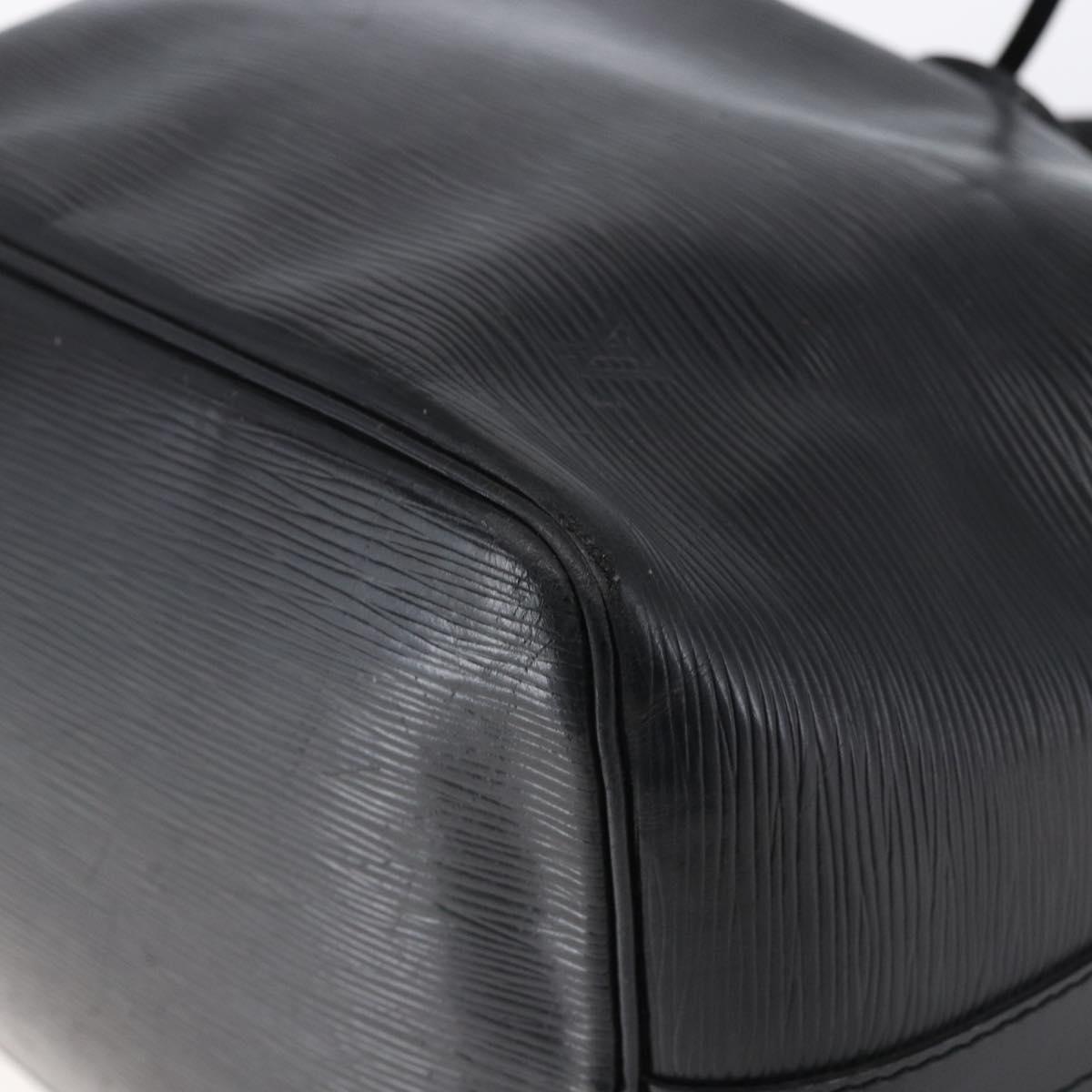 LOUIS VUITTON Epi Petit Noe Shoulder Bag Black M44102 LV Auth 149083