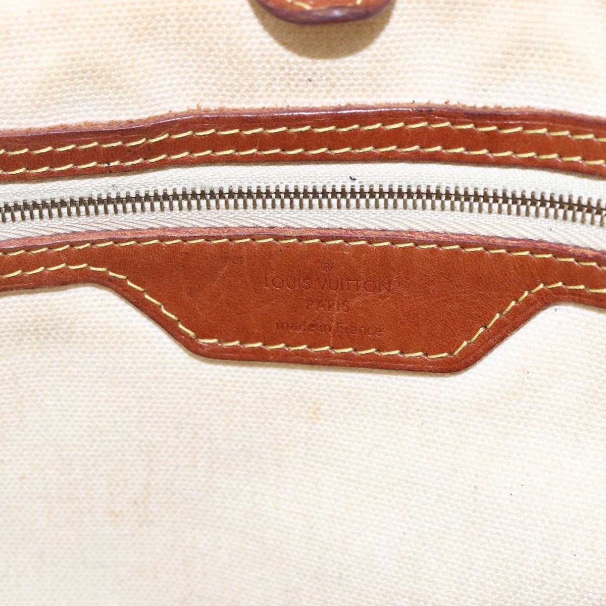 LOUIS VUITTON Monogram Tise Sac Rayure PM Hand Bag Marron M56386 LV Auth 149085