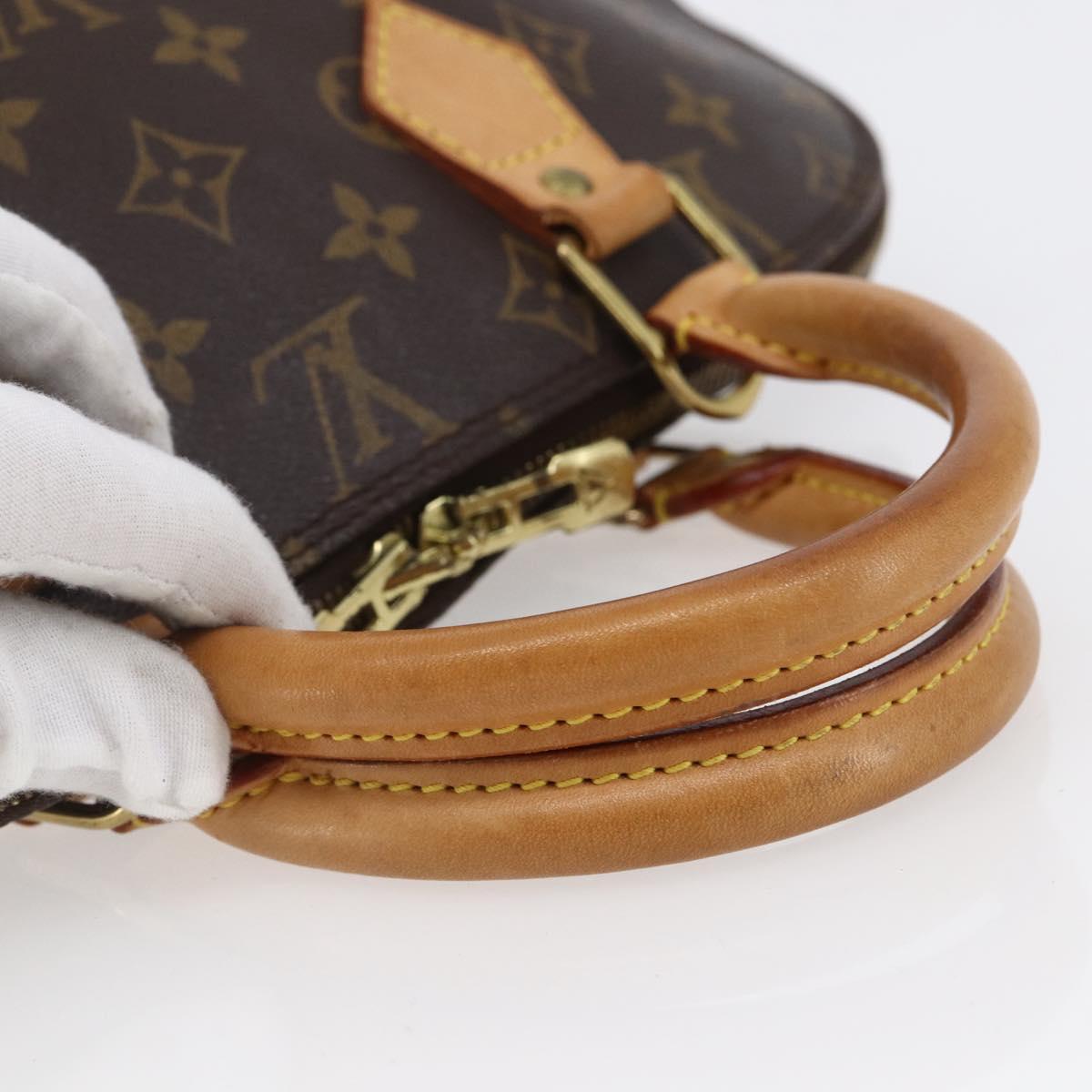 LOUIS VUITTON Monogram Alma Hand Bag M51130 LV Auth 149093