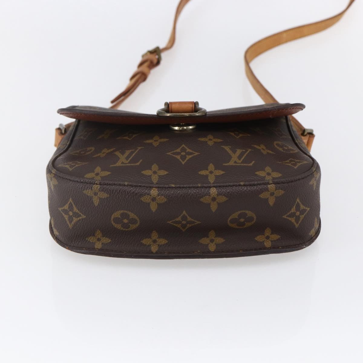 LOUIS VUITTON Monogram Saint Cloud MM Shoulder Bag M51243 LV Auth 149095
