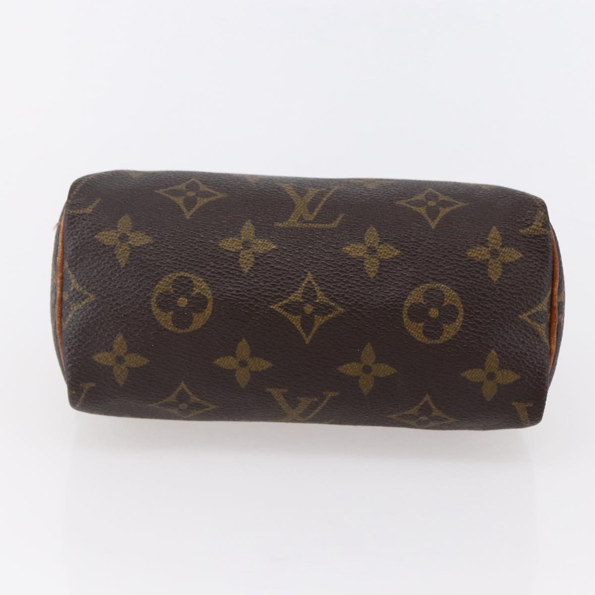 LOUIS VUITTON Monogram Mini Speedy Hand Bag M41534 LV Auth 149097