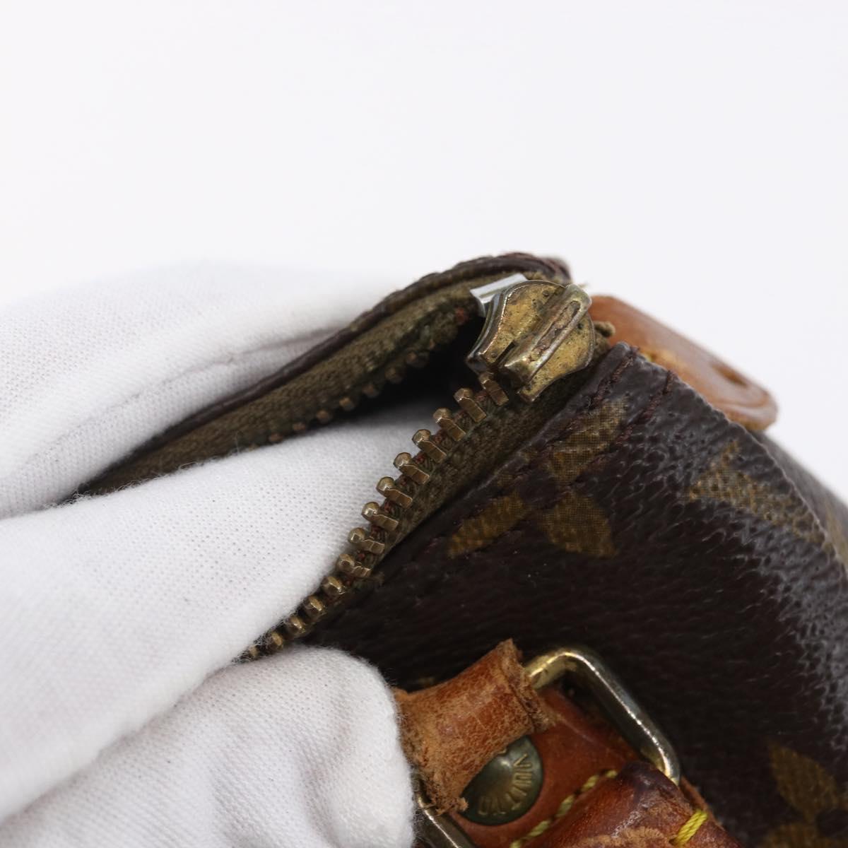 LOUIS VUITTON Monogram Mini Speedy Hand Bag M41534 LV Auth 149097