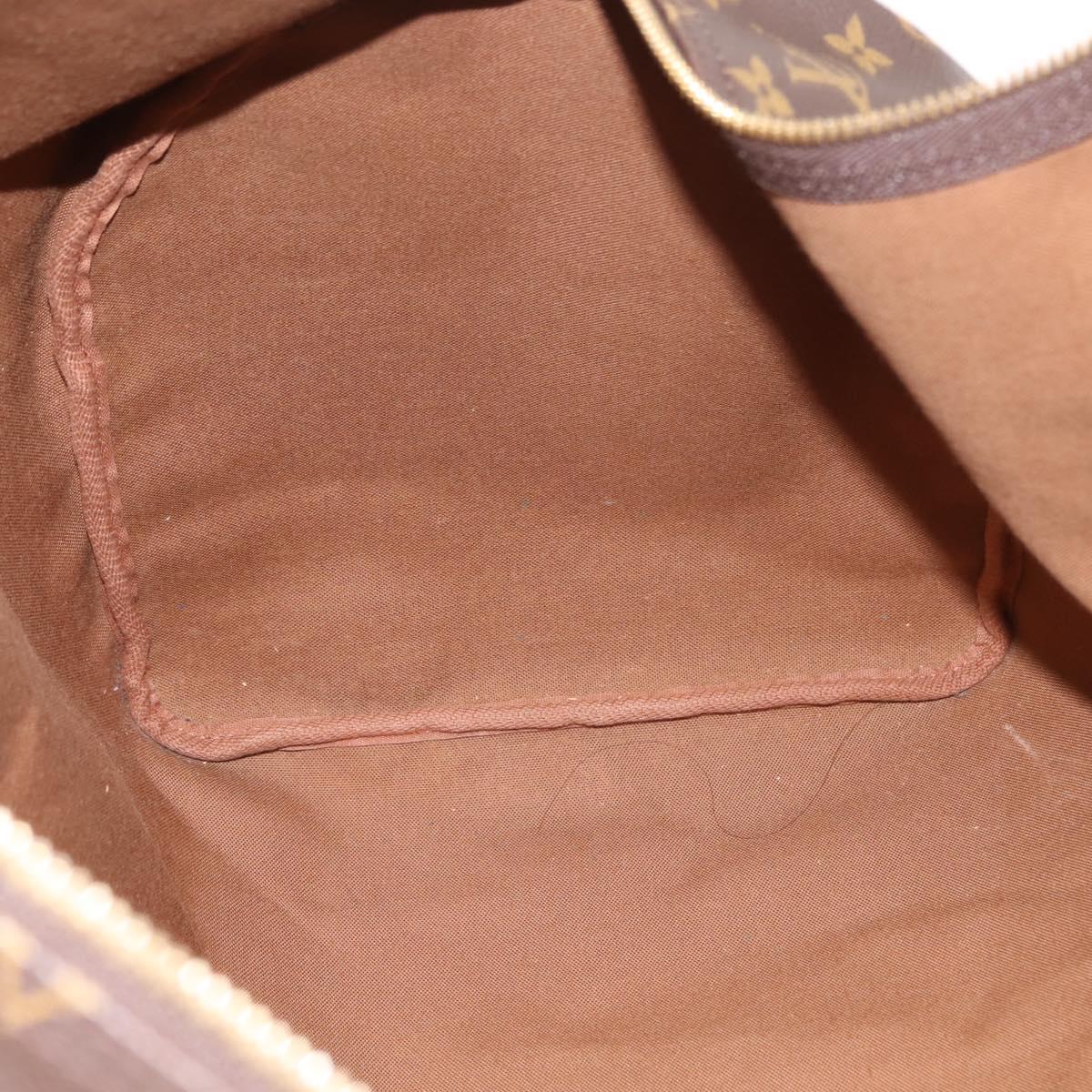 LOUIS VUITTON Monogram Keepall 55 Boston Bag M41424 LV Auth 149100