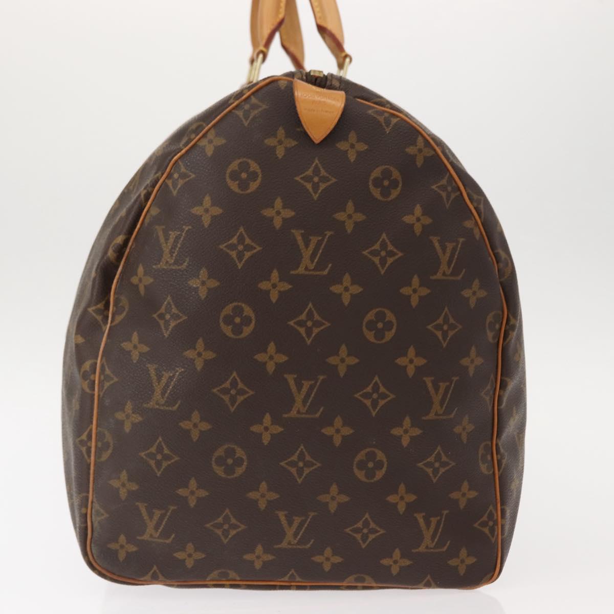 LOUIS VUITTON Monogram Keepall 55 Boston Bag M41424 LV Auth 149100