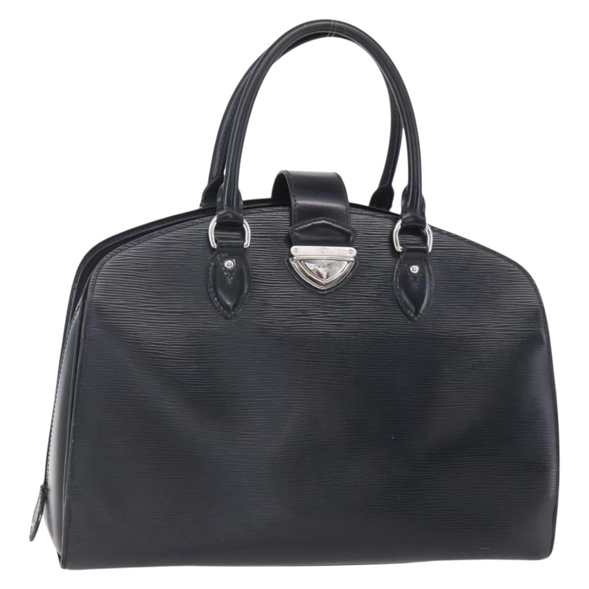 LOUIS VUITTON Epi Pont Neuf PM Hand Bag Black M59072 LV Auth 149142