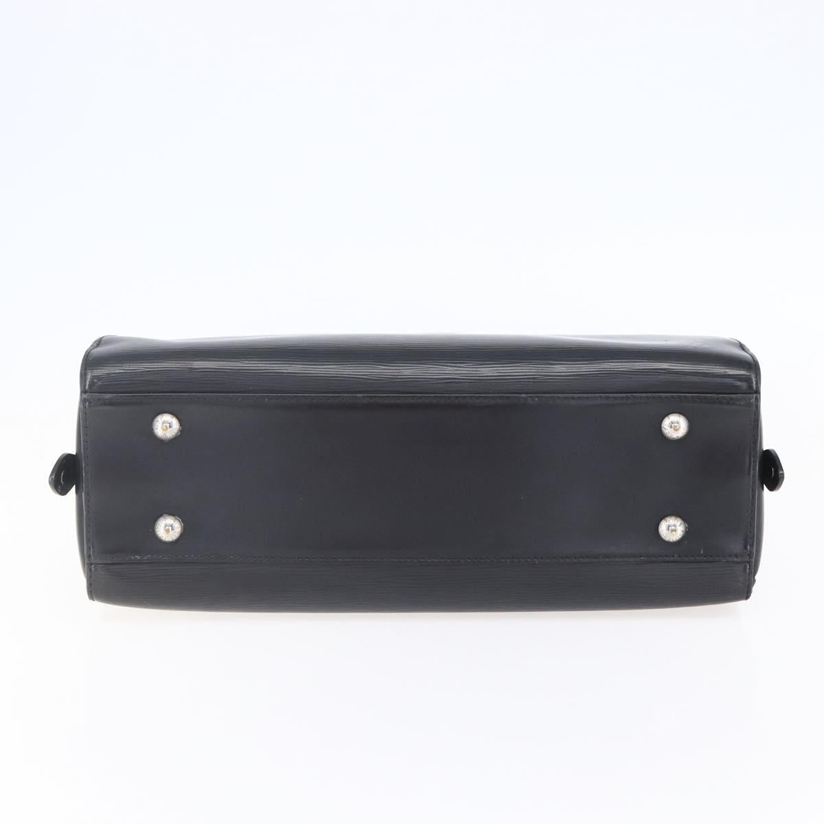 LOUIS VUITTON Epi Pont Neuf PM Hand Bag Black M59072 LV Auth 149142