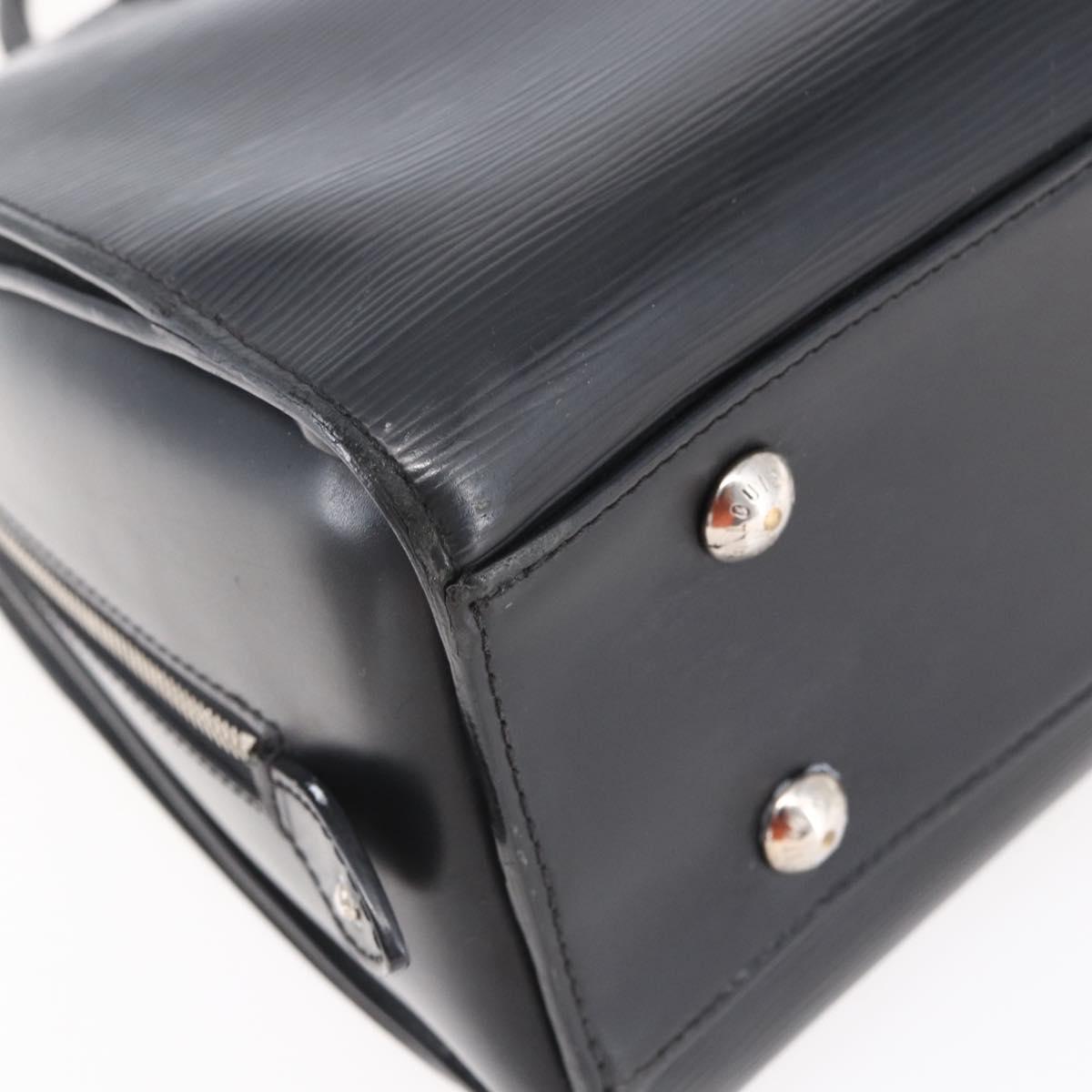 LOUIS VUITTON Epi Pont Neuf PM Hand Bag Black M59072 LV Auth 149142