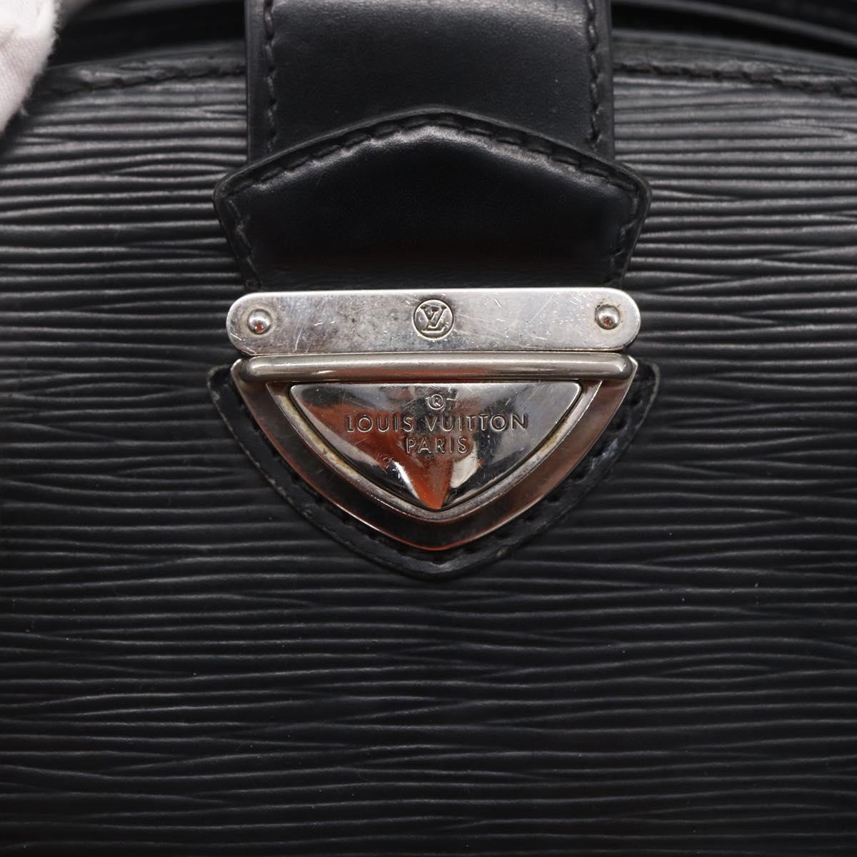 LOUIS VUITTON Epi Pont Neuf PM Hand Bag Black M59072 LV Auth 149142
