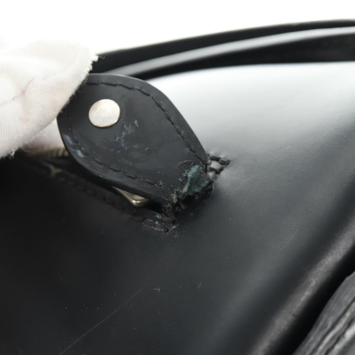 LOUIS VUITTON Epi Pont Neuf PM Hand Bag Black M59072 LV Auth 149142