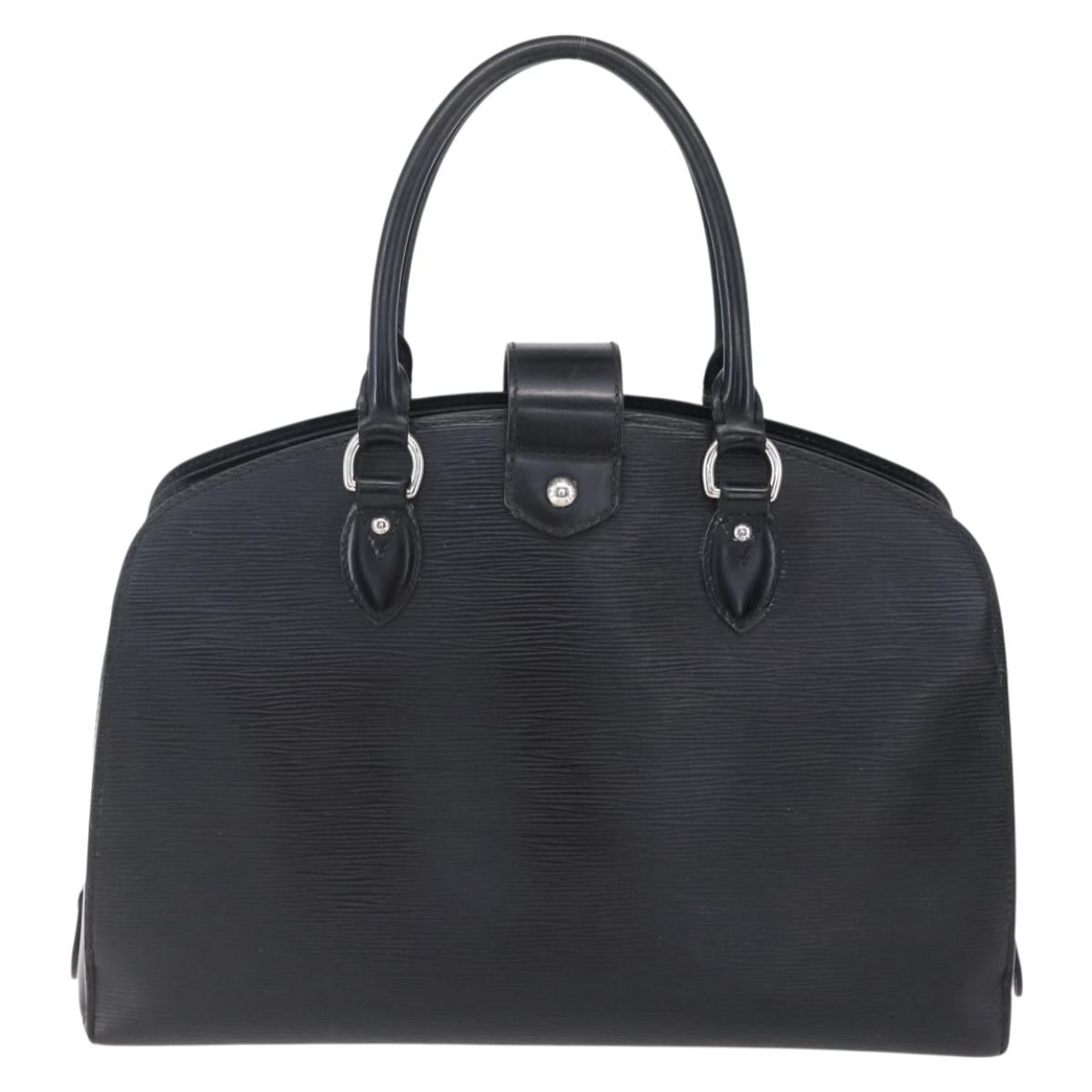 LOUIS VUITTON Epi Pont Neuf PM Hand Bag Black M59072 LV Auth 149142
